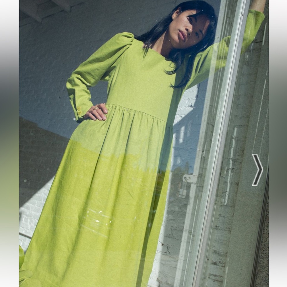Lisa Says Gah Maddie Linen Dress